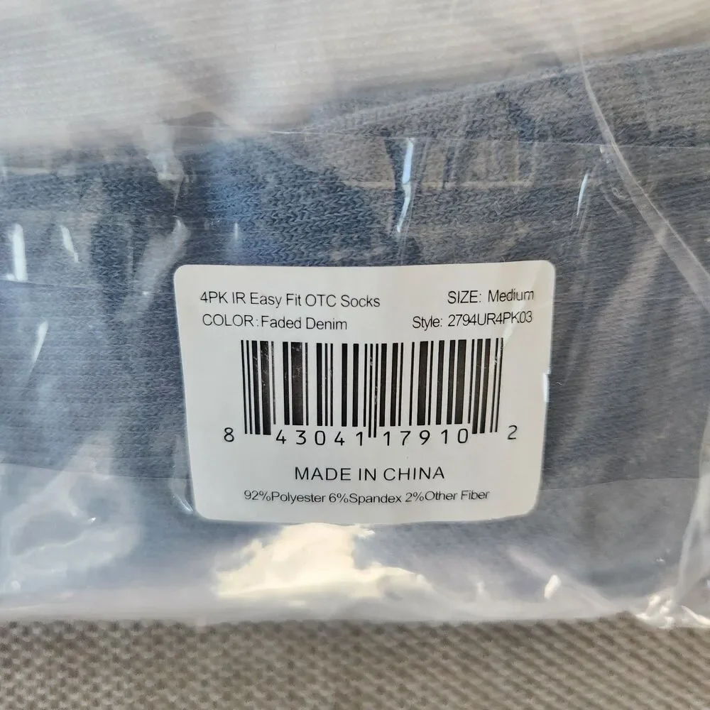 Tommie Copper Women's‎ Medium 4 Pack Easy Fit Socks NWT